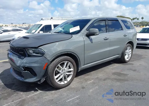 2022 Dodge Durango Gt Plus Rwd from USA, damaged, VIN 1C4RDHDG4NC193535